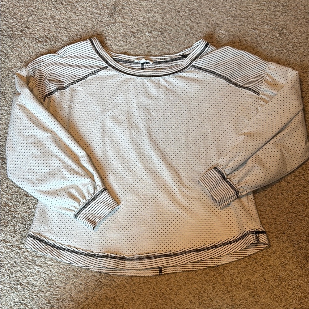 Striped Long Sleeve Top